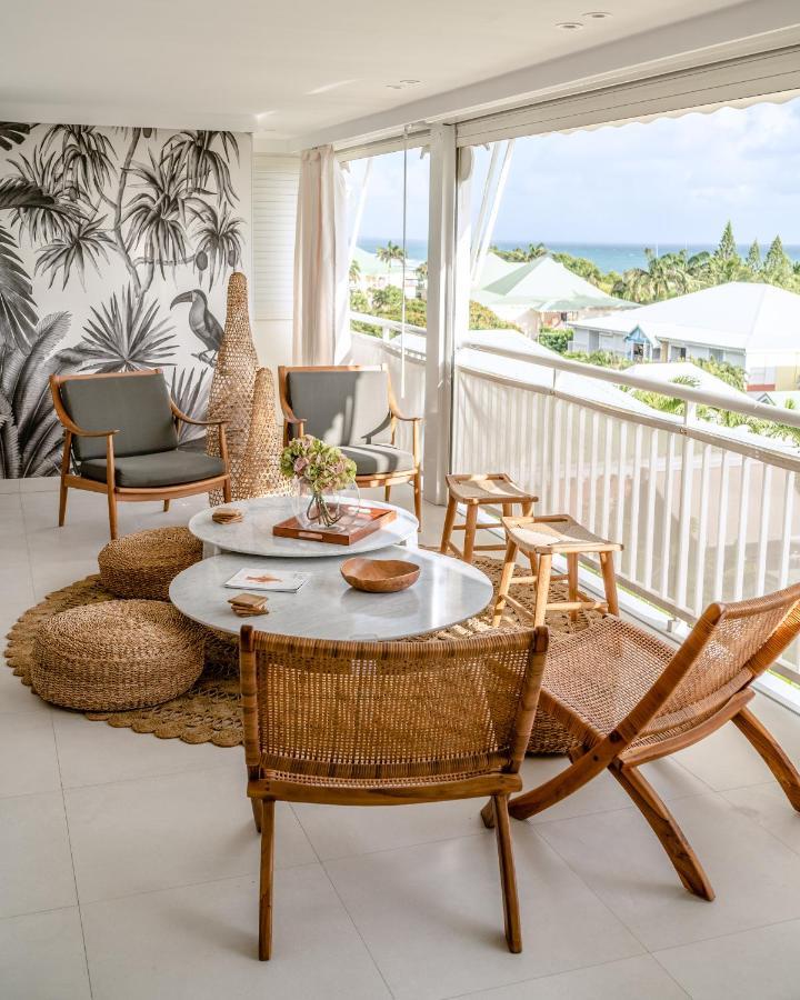 Appartement Toucan - Grand Standing Pleine Vue Mer Saint-Francois  Exterior foto